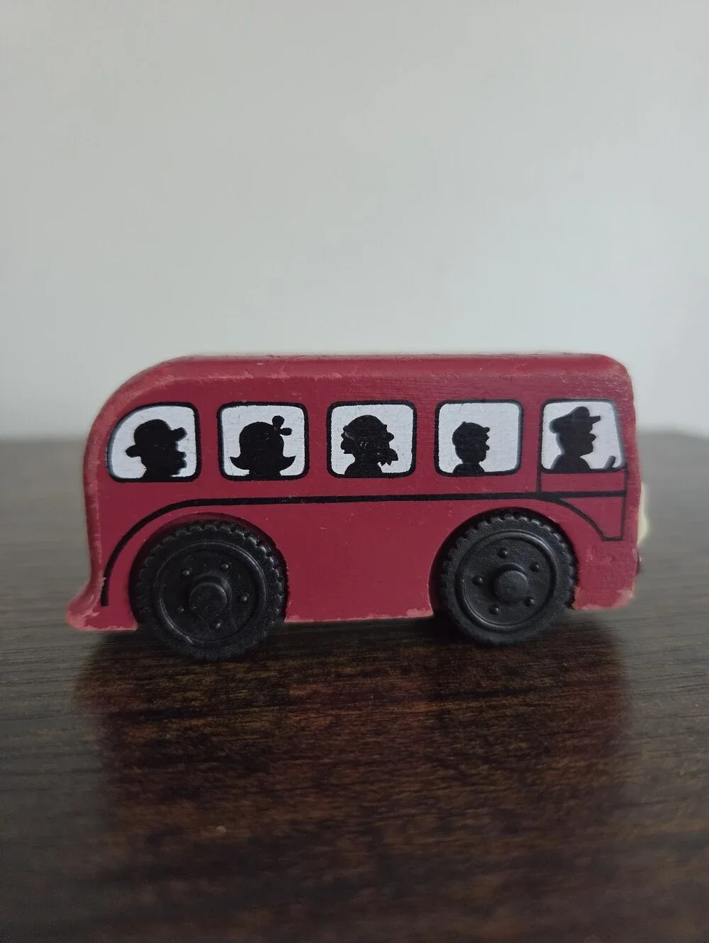 Vintage Thomas Friends Wooden Railway Bertie The Bus No Magnet